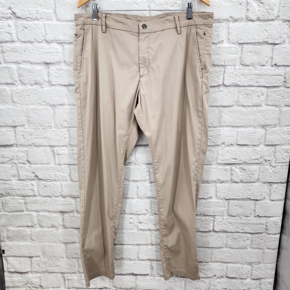 Birddogs Other - BIRDDOGS Khaki Lined Casual Stretch Slim Fit Pants 36 x 32